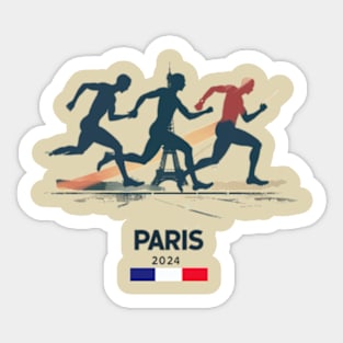 Paris 2024, sprint race Sticker